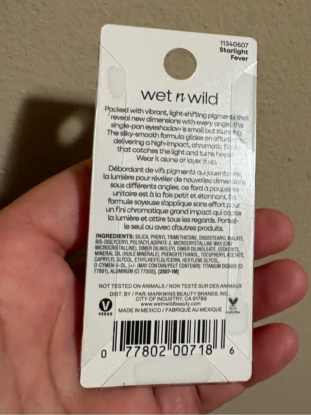 wet n wild chameleon Multi-Chrome eyeshadow —Starlight Fever New Factory Sealed